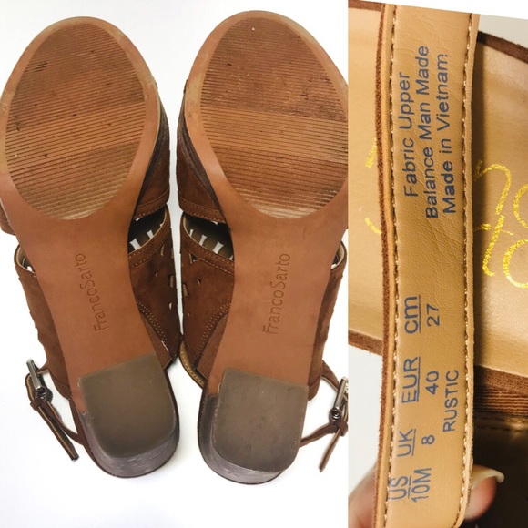 1DAY SALE🎉FRANCO SARTO RUSTIC SANDAL - Picture 7 of 8